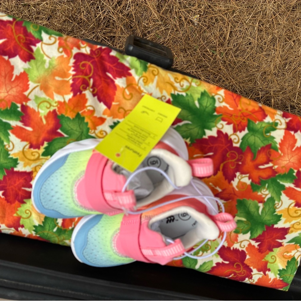 Colorful Kids Sneakers Girls Size 6 New
